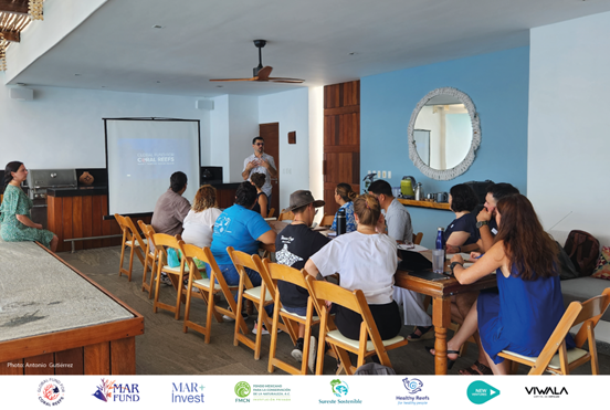 Yabanex Batista presenta el trabajo que realiza el GFCR